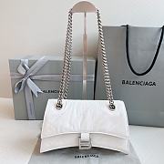 Kitlife Balenciaga CRUSH SMALL CHAIN BAG QUILTED IN OPTIC (4 colors) - 25x15x9.5cm - 4