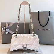 Kitlife Balenciaga CRUSH SMALL CHAIN BAG QUILTED IN OPTIC (4 colors) - 25x15x9.5cm - 2