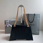 Kitlife Balenciaga Crush Large chain shoulder bag calfskin, aged-gold hardware - 31x20x12cm - 2