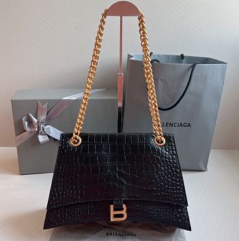 	 Kitlife Balenciaga Crush Large chain shoulder bag Crocodile Embossed - 31x20x12cm