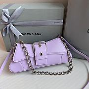 Kitlife Balenciaga Lindsay Smooth leather bag (4colors) -29X13X4.8cm  - 4