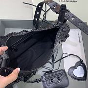 Kitlife Balenciaga Le Cagole Small Shoulder Bag All Black - 33x16x8 cm - 6