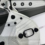 	 Kitlife Balenciaga Le Cagole XS Shoulder White Bag Black Hardware - 26×7×16cm - 4