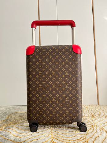 Kitlife Louis Vuitton travel Horizon 55 Monogram coated canvas luggage - 35x23x53 cm