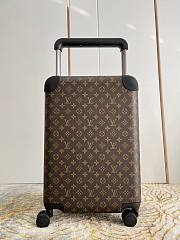 Kitlife Louis Vuitton travel Horizon 55 Monogram Brown coated canvas luggage - 35x23x53 cm - 1