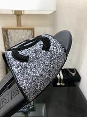 Kitlife Chanel logo CC Slides Black  - 5