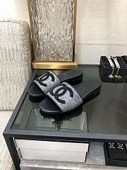 Kitlife Chanel logo CC Slides Black  - 6