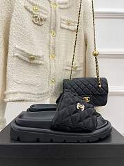 Kitlife Chanel Slides Black 000 - 3