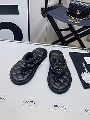 Kitlife Chanel SS 2023 Leather logo Black  - 5