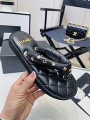 Kitlife Chanel SS 2023 Leather logo Black  - 3