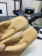 Kitlife Chanel SS 2023 Leather logo Beige - 6