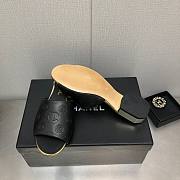 Kitlife Chanel Slides Black bottom Gold  - 2