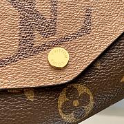 Kitlife Louis Vuitton Sarah Wallet Brown - 19x10.5x2 cm - 4