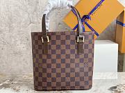 Kitlife Louis Vuitton Brown Vavin bucket tote bag - 23x21x8 cm - 1