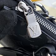 Kitlife Louis Vuitton Sac Plat Monogram Eclipse Canvas Black - 26 x 28.5 x 6 cm - 4