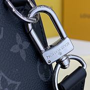 Kitlife Louis Vuitton Sac Plat Monogram Eclipse Canvas Black - 26 x 28.5 x 6 cm - 3