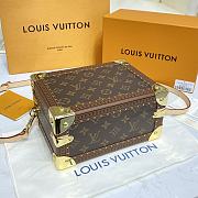Kitlife Louis Vuitton Valisette Tresor Boxes Monogram Jacquard - 22.5 x 16x 11 cm - 4
