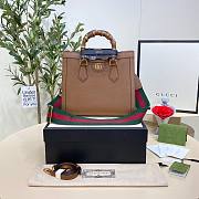 Forubags Gucci Diana Tote Bag Brown – 27x24x11 cm - 1