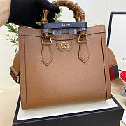 Forubags Gucci Diana Tote Bag Brown – 27x24x11 cm - 3