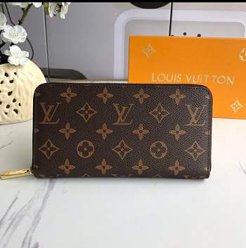 Kitlife Louis Vuitton Zippy Wallet Monogram - 19x10x11 cm