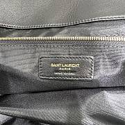 Kitlife Saint Laurent Icare Maxi Shopping Black Bag - 58 x 43 x 8 cm - 3