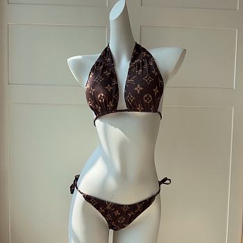 Kitlife Louis Vuitton Swimsuit Brown - S/M/L