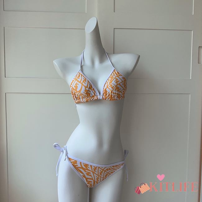Kitlife Fendi Swimsuit Yellow - S/M/L - 1