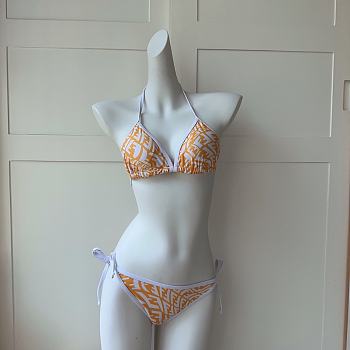 Kitlife Fendi Swimsuit Yellow - S/M/L