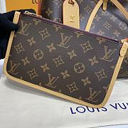  Kitlife Louis Vuitton CarryAll PM handbag in Monogram canvas - 29 x 24 x 12 cm  - 3