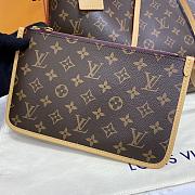 Kitlife Louis Vuitton CarryAll handbag in Monogram canvas - 39 x 30 x 15 cm - 3