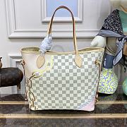 Kitlife Louis Vuitton Neverfull Damier Azur N40471 - 31 x 28 x 14 cm - 4