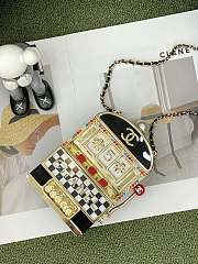 Kitlife Chanel Minaudiere Bags Include Slot Machine and Helmet - 9 x 16 x 4 cm - 2
