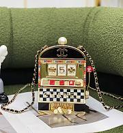 Kitlife Chanel Minaudiere Bags Include Slot Machine and Helmet - 9 x 16 x 4 cm - 1