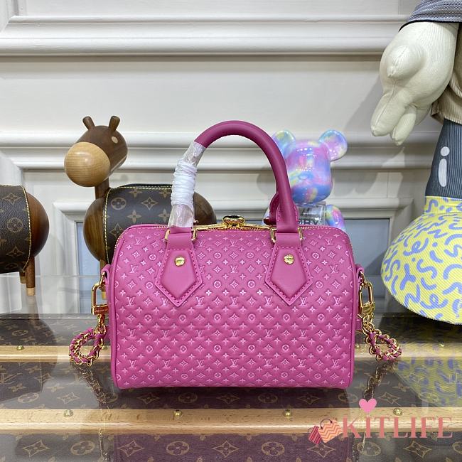 Kitlife Louis Vuitton Speedy Pink Bandoulière 20 - M22595 - 20.5 x 13.5 x 12 cm - 1