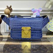 Kitlife Louis Vuitton S-Lock Sling Bag Blue - N82241 - 21 x 15 x 4 cm - 1