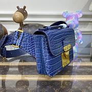 Kitlife Louis Vuitton S-Lock Sling Bag Blue - N82241 - 21 x 15 x 4 cm - 6