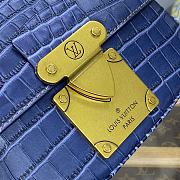 Kitlife Louis Vuitton S-Lock Sling Bag Blue - N82241 - 21 x 15 x 4 cm - 5