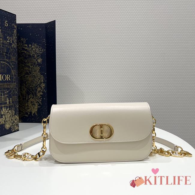 Kitlife 30 Montaigne Avenue White Dior Oblique Jacquard - 22.5x6.5x12.5 cm - 1