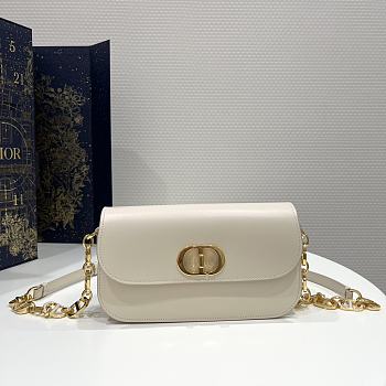 Kitlife 30 Montaigne Avenue White Dior Oblique Jacquard - 22.5x6.5x12.5 cm