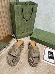 kIitlife GUCCI Brown GG Angelina Sandals - 6