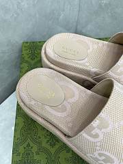 kITLIFE GUCCI Beige Platform Slides ss 2023 - 6