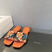 Kitlife PRADA Women's Jacquard Logo Slides - Orange - 4