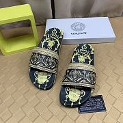 Kitlife Versace Baroque print slide sandals 001 - 6