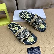 Kitlife Versace Baroque print slide sandals 001 - 4