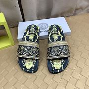 Kitlife Versace Baroque print slide sandals 001 - 3