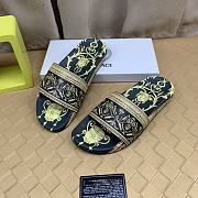 Kitlife Versace Baroque print slide sandals 001 - 2