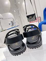 Kitlife Dior Sandal Black Lambskin - 4