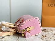 Kitlife Louis Vuitton Nano Speedy Mochi Pink - 16 x 10 x 7.5 cm  - 6