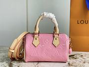Kitlife Louis Vuitton Nano Speedy Mochi Pink - 16 x 10 x 7.5 cm  - 5