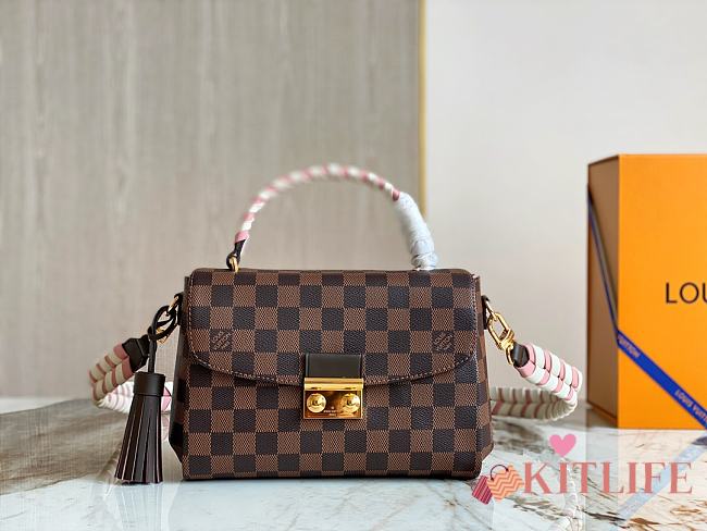 Kitlife Louis Vuitton Croisette Bag - 25 x 17 x 9.5 cm - 1